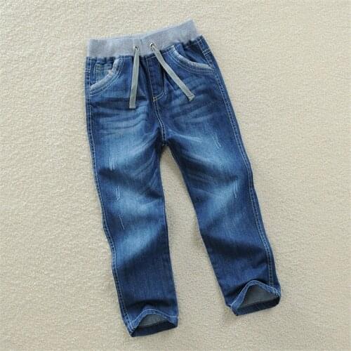 Children Boys Jeans 2020 Spring Brand Design 100% Cotton Kids Denim Trousers Pants For Boy 2-14Years Wear TX021