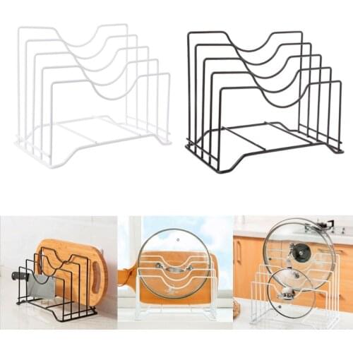 Kitchen Drainer Knife Racks Chopping Cutting Board Holder Pan Lid Cover Stand Plate Bakeware Storage Shelf For Magazine Book