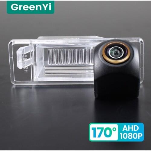 GreenYi 170° HD 1080P Car Rear View Camera for Nissan QASHQAI X-TRAIL Geniss Citroen C4 C5 C-Triomphe Night Vision Reverse AHD