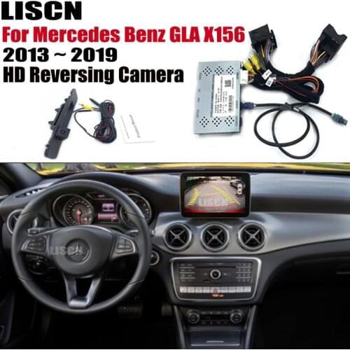 HD Front Rear Camera For Mercedes Benz GLA X156 2013 2014 2015 2016 2017 2018 2019 Original screen interface Reversing camera
