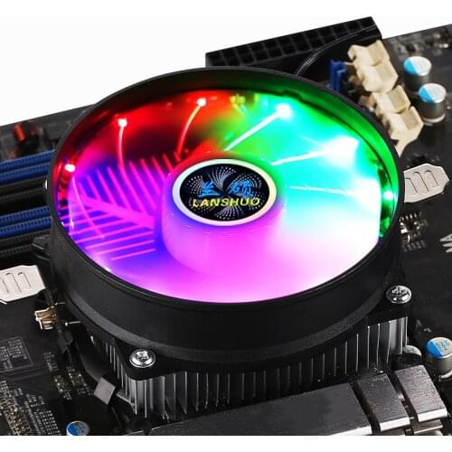 LED CPU Cooler Fan Heatsink Cooling Fan Radiator for LAG1150 1155 1156 775 1200 1356 1366 AMD AM3 AM4 X79 X99 2011