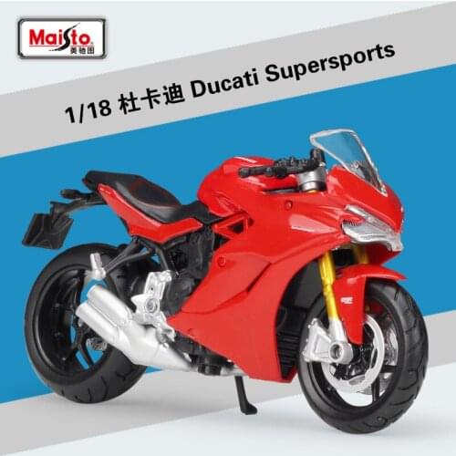 Maisto 1:18 Diecast Supersports High Simulation Vehicle Alloy Metal Model Motorcycle Road Racing Motorbike