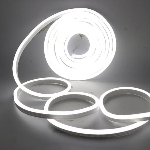 LED Neon Strip 220V 110V Neon Ribbon Flexible Neon Light 2835 120Leds/M Waterproof Neon Sign Night Lamp White/Warm White/Red