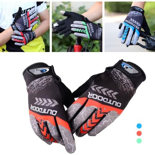 MTB Bike Gloves Bicycle Cycling Glove High Temperature Resistance Mountain Bike Warm Non-slip Sunscreen Outdoor Riding Gloves