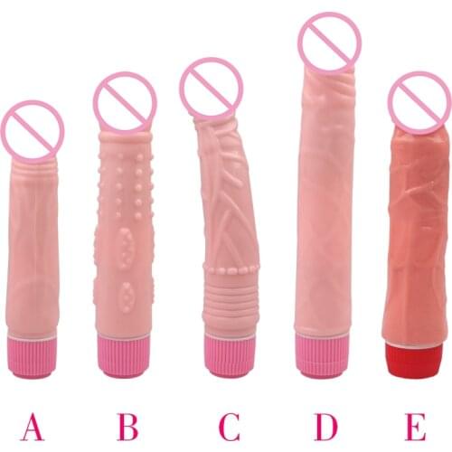 Vibrator Dildo Sex Toy For Woman G spot Stimulation Women Masturbation Vibrating Toy Artificial Penis Massager Vaginal
