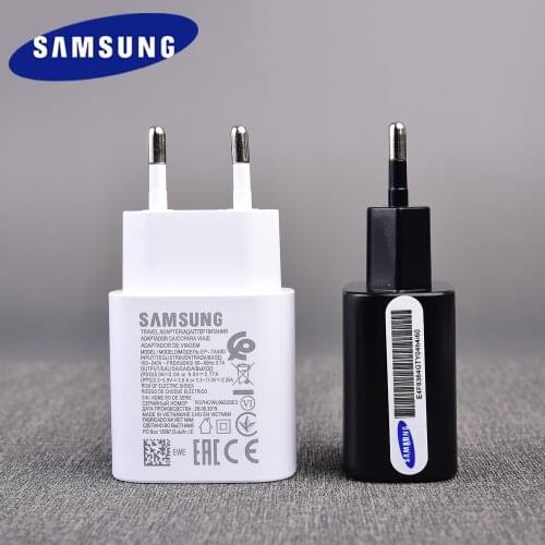 Samsung Note 10 Charger 25W Quick Charging Adapter USB C To Type C Cable For Galaxy S21 S20 Ultra S20 + FE A71 A91 S10 Note 8 9