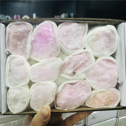 1 box Natural Quartz Crystal Rough Gemstones and Minerals Healing Raw Stones as Gifts