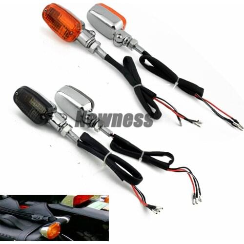 10mm 1 Pair Indicator Light Motorbike Turn Signal Light For Chopper CruiserTouring lamp Amber Motorcycle Turn Signals Light