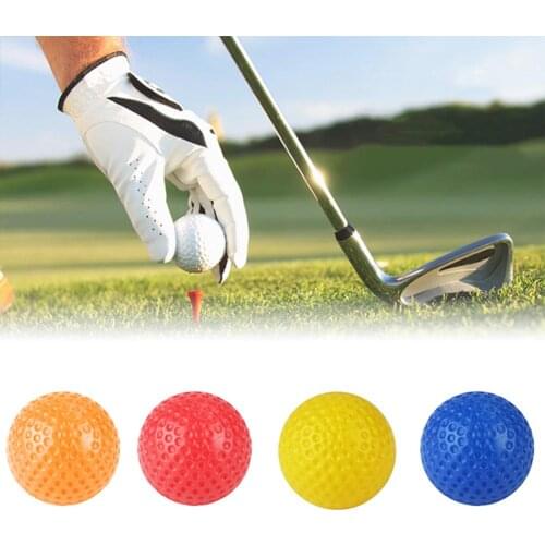 10Pcs Hollow Practice Golf Sports Gym Playing Ball Toy Golf Match Game Scriptures Pgm Golf Balls for Indoor Training