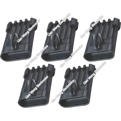 5 sets 4 Pin protective sleeve with waterproof connector sensor plug with terminal DJ7043Y-1.5-11 4P