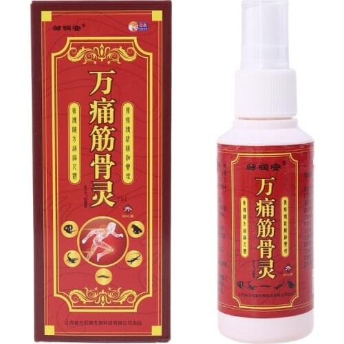 Analgesic Effect Essential Oil Magnetotherapy Rheumatism Arthritis Muscle Chest Pain Spray C1FF