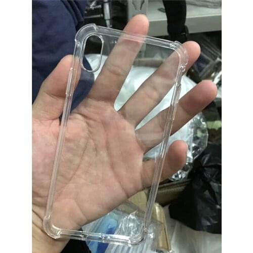 10pcs Air Cushion Case for iPhone Xs Max Xr Ultra Clear Transparent Soft TPU Back Cover