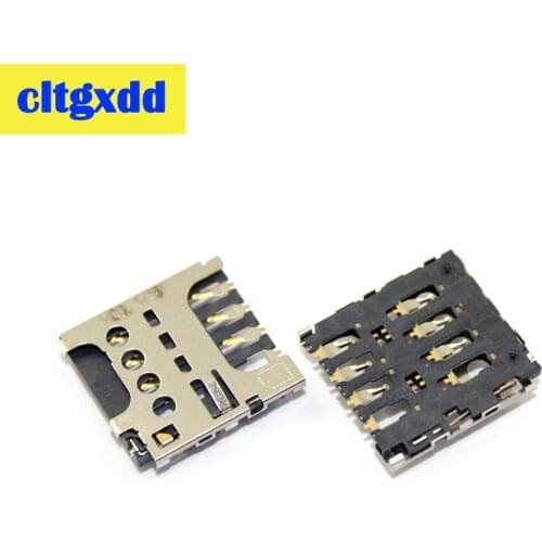 Cltgxdd 2pcs Brand New Sim card socket tray slot module for NOKIA lumia 625 N625 sim card holder reader For for Coolpad F2 8675