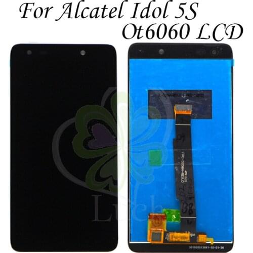 For Alcatel Idol 5S OT6060 LCD Display Touch Screen Digitizer Assembly Replacement For Alcatel Idol5S OT6060 6060s lcd screen