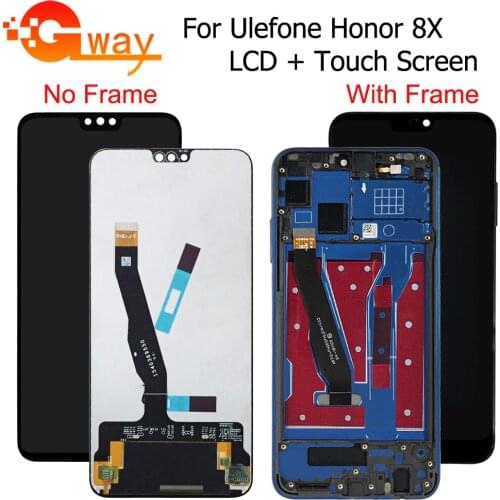 For Huawei Honor 8X Max LCD Display+Touch Screen Assembly Replacement For HUAWEI Honor 8X JSN-L21 JSN-L42 JSN-AL00 JSN-L22 Frame