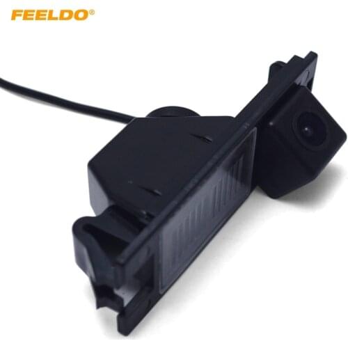FEELDO HD Waterproof Car CCD Backup Rear View Camera For Hyundai IX35 Reversing Park Camera #5511