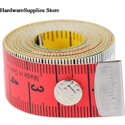 1.5m/60inches Body Measuring Ruler Sewing Tailor Tape Measure Mini Soft Flat Ruler Centimeter Meter Sewing Measuring Tape