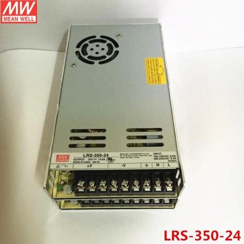LRS-350-24 MEAN WELL 350W24V Switching Power Supply 14.6A DC Regulated LED Light with Power