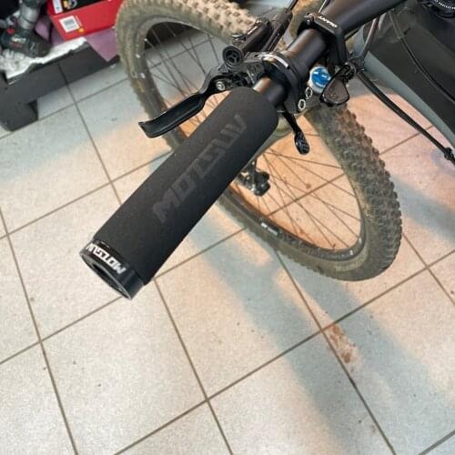 MTB Sponge Handlebar Grips Bicycle Grips Anti-skid Shock-absorbing Soft Bike Grips Ultraight Cycling Handlebar
