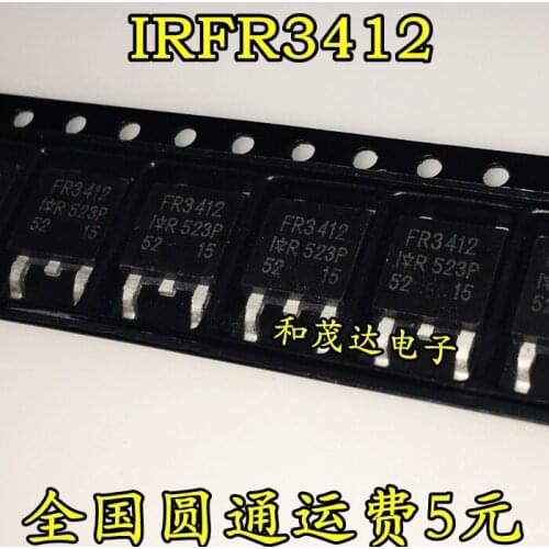 Original 5PCS / IRFR3412 FR3412 48A/100V TO252