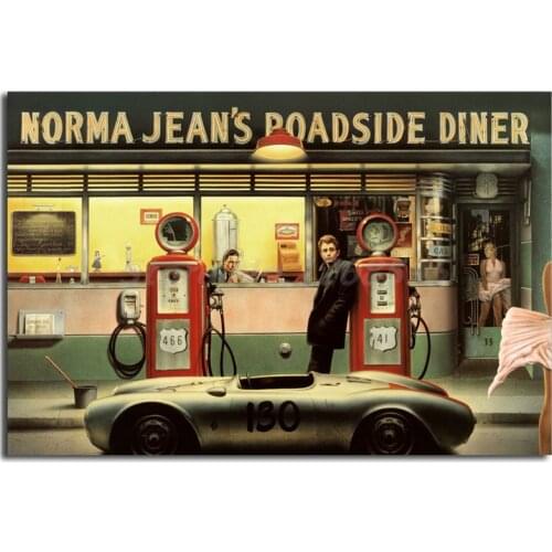 James Dean Marilyns Monroes Humphrey Bogart Canvas Posters Prints Wall Art Painting Decorative Picture Modern