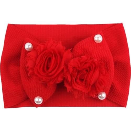 Baby Girls Sweet Style Headband Children Bow/Flower Hair Band Photo Props Lovely Hair Accessories for Travel Party Headwear