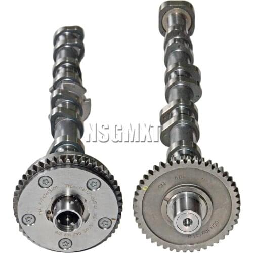 AP01 2X Camshaft Timing Gear Assembly Inlet + Outlet for Audi A3 S3 VW Golf Passat Skoda Seat 1.8T 2.0T 06J109021