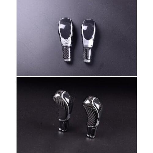 Fit for Maserati Levante Ghibli quattroporte carbon fiber shift knob gear shift paddle lever gear head handball