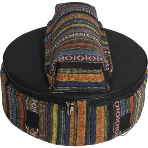 Snare Drum Bag, Portable Oxford Cloth Snare Drum Waterproof Case with Outside Pockets