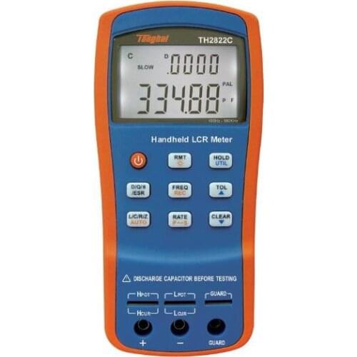 High Density SMD Assembly Techniques Handheld LCR Meter Tonghui TH2822C(100KHz)
