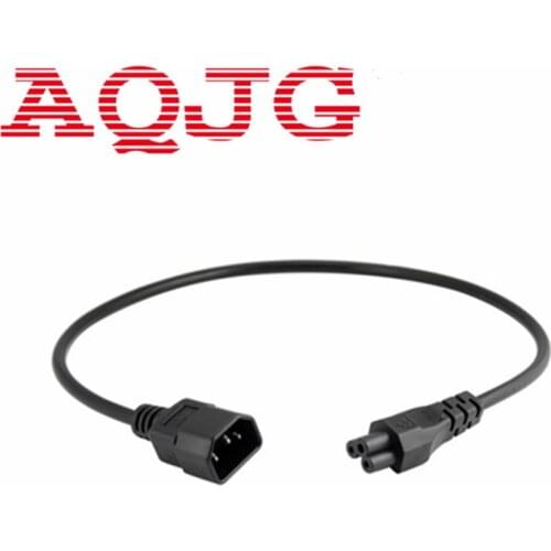 Universal Power Adapter IEC 320 C14 to C5 Adapter Converter C5 to C14 AC Power Cable 3 Pin IEC320 C14 Connector AQJG