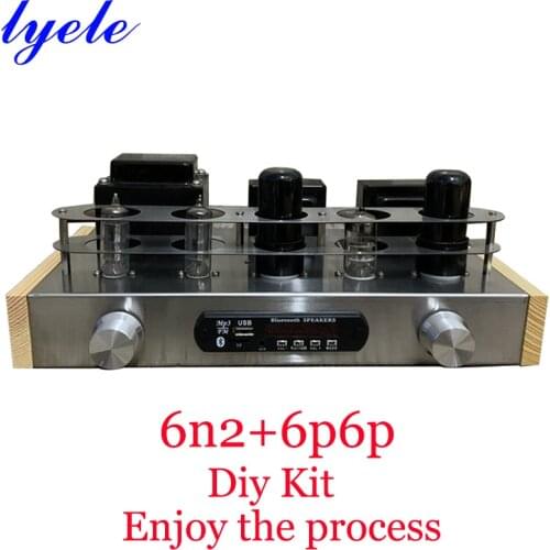 6H2N 6P6P tube amplifier kit high frequency transparent, full middle frequency, low frequency flexible