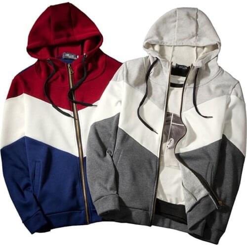 ZHELIN Men's Zip Hoodies