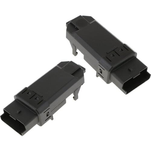 2Pcs Front/Rear Car Window Regulator Module Plug Replace 6 Pink for