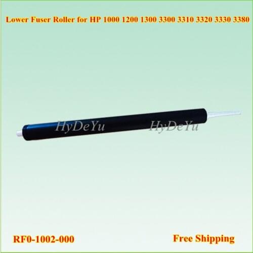 2pcs RF0-1002-000 RF0-1002 Compatible Lower Fuser Roller for HP 1000 1200 1300 3300 3310 3320 3330 3380 Printer Pressure Roller