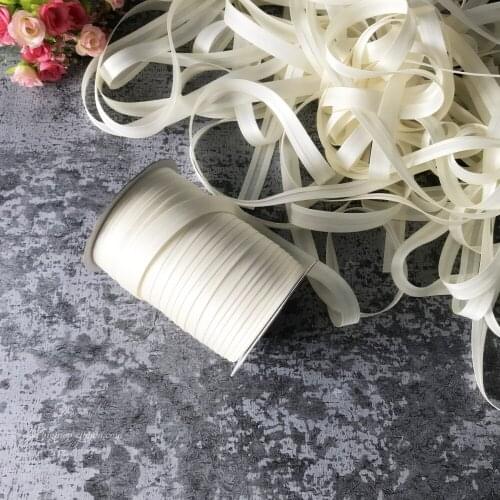 25yards/roll Polyester 5/8"(15mm) Satin Bias Tape Bias Binding Solid Color For DIY Garment Sewing And Trimming