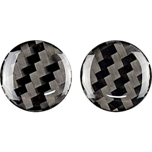 For Chevrolet Camaro 2016-2019 Accessories for Camaro Carbon Fiber Headlight Wiper Adjustment Lever Sticker