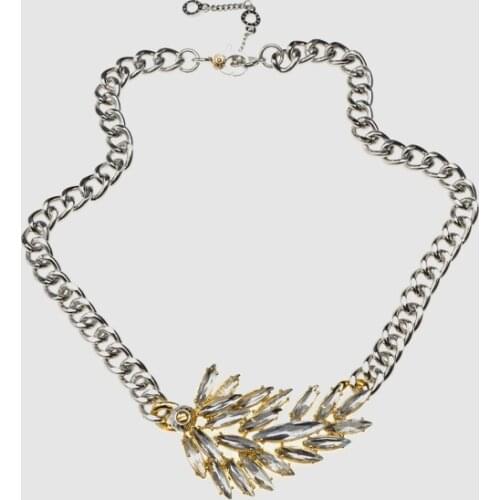 Amorita boutique fashionable design foliage Necklaces