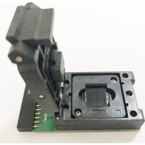 Emcp test socket to 20 pin univerial port for emcp 221 NAND flash testing reader size 11.5*13mm for data recovery