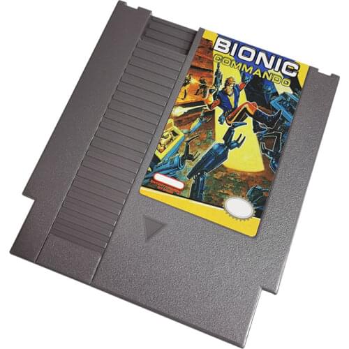 Bionic Commando-Game Cartridge For NES Console 72 Pins 8bit Single card