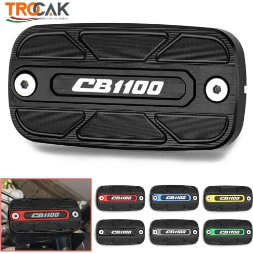 For Honda CB1100 EX RS 2009-2017 2016 2015 2014 2013 Motocycle CNC Front Brake Fluid Reservoir Tank Cap Cover CB1100EX CB1100RS