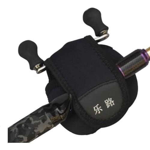 Lelu drop round bag drum bag fishing reel bag lure wheel bag fish wheel bag lure wheel protective case