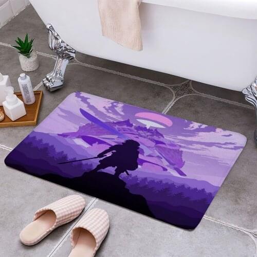Sasuke Uchiha Cheaper Anti-slip Modern Area Rugs Living Room Balcony Bathroom Printed Carpet Doormat Hallway Bath Mat
