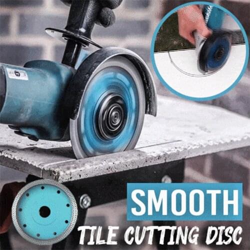 Newly Smooth Tile Cutting Disc Supper Thin for Cutting Porcelain Tile Ceramic Angle Grinder