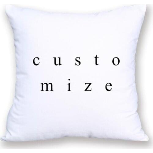 Character print cushion cover home sofa cushions custom 2019 New linen cushion decorative pillowcase Cheap Office cushion cover