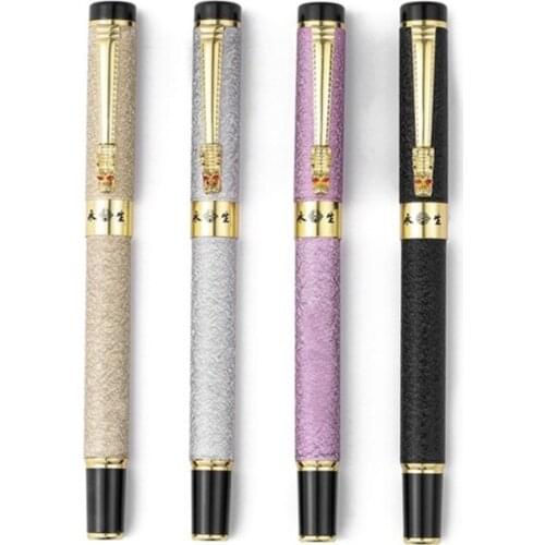 Business Student Fountain Pen 0.5mm Extra Fine Nib Calligraphy Writing Tool Gift