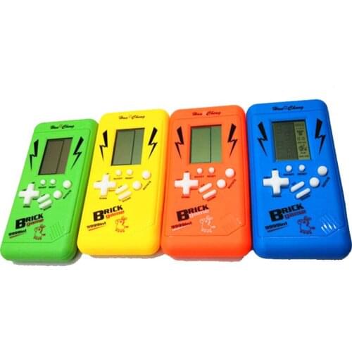 Portable Game Console Tetris Classic Handheld Game Players LCD Screen Electronic Game Toys Pocket Game Console Childhood Gift