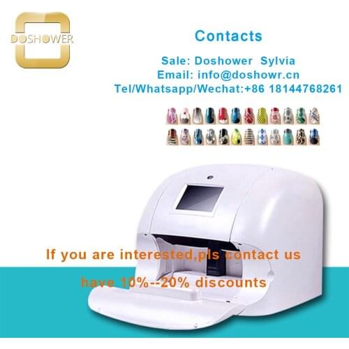 Nail printer software with 3d nail printer machine for uv nail printer