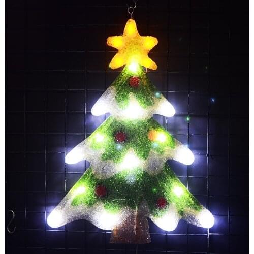 Toprex 2D christmas tree decoration light festival xmas light tree outdoor holiday party decoration