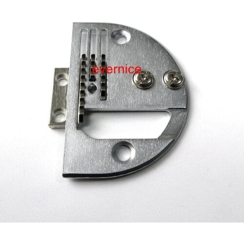 Heavy Material Binding needle plate+Feeder For JUKI DDL-555 8700 BROTHER SINGER